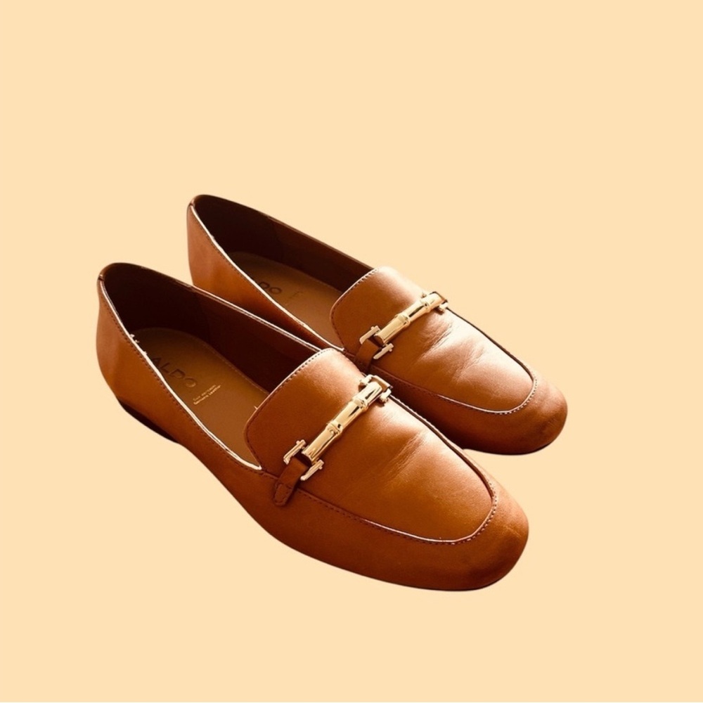 Brown Leather Loafers